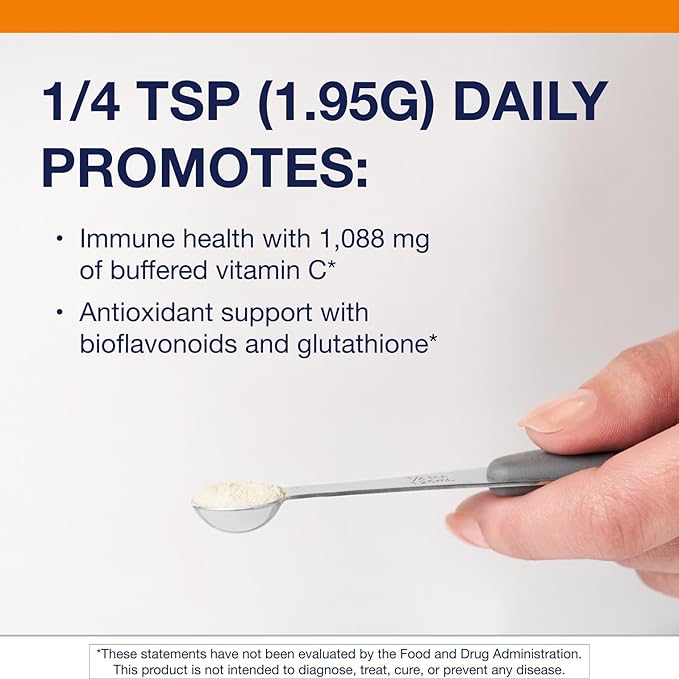 Metagenics Ultra Potent-C Vitamin C Powder - Immune Support Supplements* - Gentle On Stomach - with Bioflavonoids, L-Glutathione & L-Lysine - Non-GMO - Gluten-Free - 8.39 oz