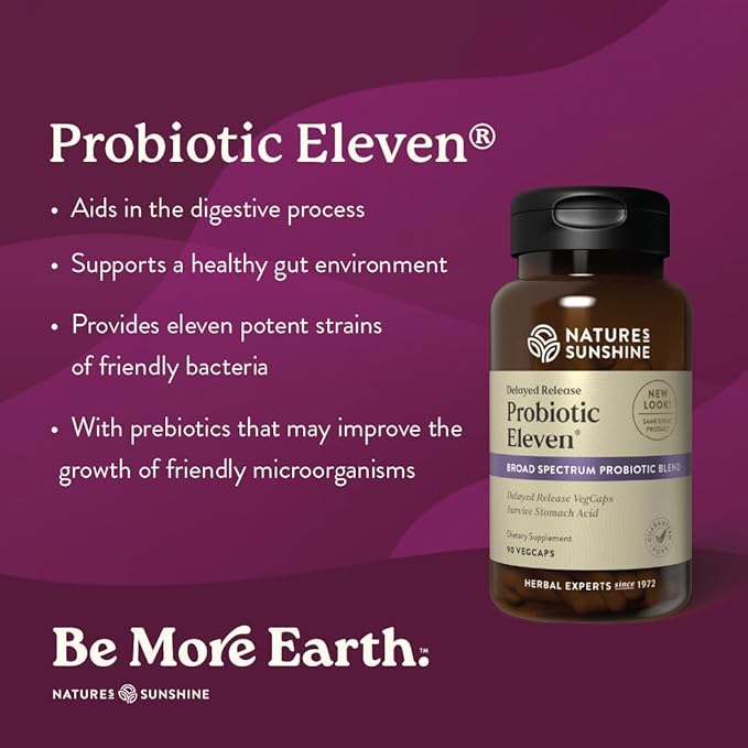 Nature's Sunshine Probiotic Eleven 90 Capsules