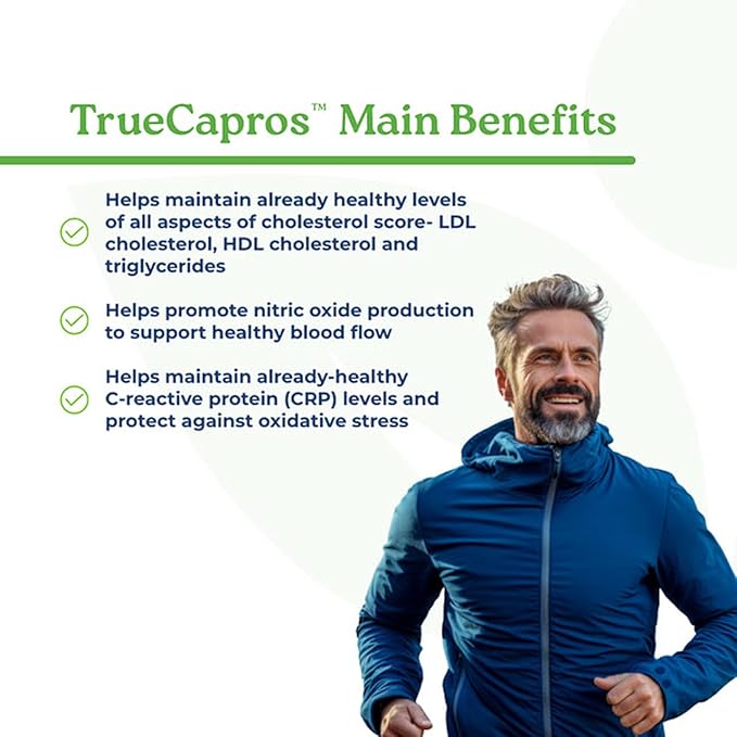 NatureCity True-Capros Amla Fruit Extract Supplement Polyphenol Antioxidant Power Supports Cardiovascular Heart Health (60 Veggie Capsules) Non-GMO Vegan Friendly and Soy Free