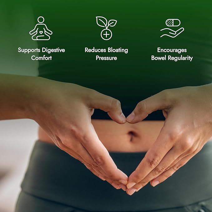 IBS Clear™ - 100% Natural IBS Relief with Vitamin D, Psyllium Husk,, Fennel - 360 Capsules - 2 Bottle