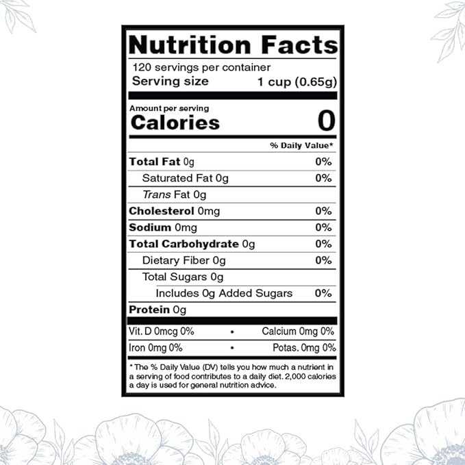BLUE TEA - Butterfly Pea Flower Tea - 3.52 Oz (300+ Cups) Loose | Antioxidant Rich | Chemical Free - Caffeine Free - Detox Tea - Flower Based - Non Bitter | Zipper Packaging