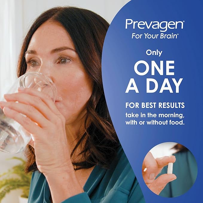 Prevagen Regular Strength - 120 Capsules (4 Month Supply) | Formulated for Your Brain | 10mg of Apoaequorin Plus Vitamin D3
