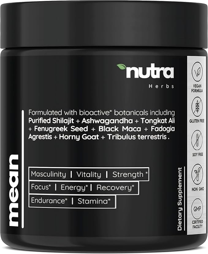 Masculinity Maximizer-10-1- Enhanced Testosterone, Muscle Growth, Vitality, Focus, Drive, Strength, Recovery Support with Ashwagandha, Tongkat Ali, Shilajit, Fadogia, Black Maca & More