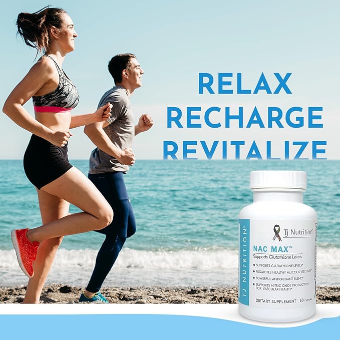 NAC MAX™ - The Ultimate N-Acetylcysteine Blend - supports immune system - respiratory health - liver health - better than NAC alone