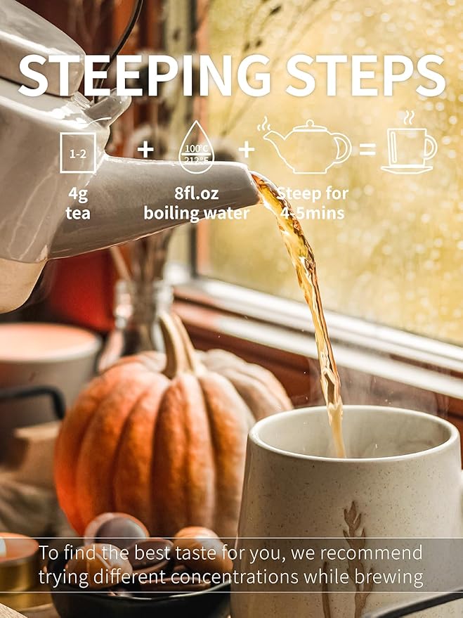 TeeLux Ginseng Oolong Tea, Premium Oolong Tea Loose Leaf, High Mountain Ren Shen Tea, Natural Ginseng Tea, Roasted & Honey Aroma