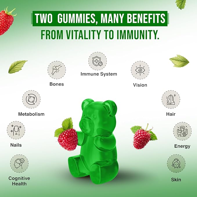 Rhodiola Rosea Gummies 1500mg – Vegan Sugar-Free Adrenal Support Supplement for Stress, Energy, Mood & Focus – Cortisol Balance Adaptogen – Non-GMO Herbal Chews – 60 Count