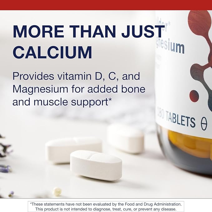 Metagenics Bone Builder with Magnesium - Bone Support Supplement* - Comprehensive Mineral Support* - With Calcium, Vitamin D & Magnesium - Non-GMO - Gluten-Free - 180 Tablets