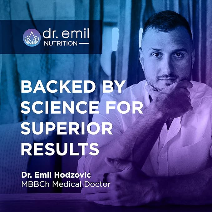 DR. EMIL NUTRITION Multi Collagen Peptides Plus Biotin and Vitamin D | Biotin & Collagen Supplements | Hair Skin & Nails | Biotin Pills Hair Growth | 60 Servings