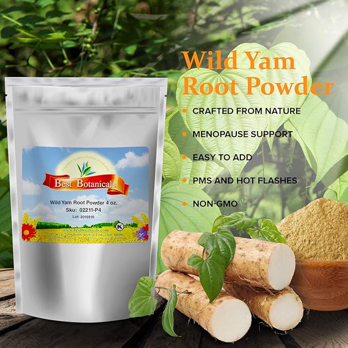 Best Botanicals Wild Yam Root Powder 4 oz.