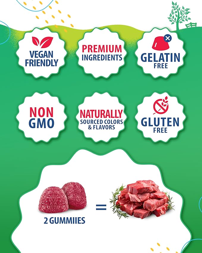 Zinc Gummies for Kids - Chewable Zinc Gummy Supplement for Children Immune Support - Low Sugar Natural Antioxidant Non-GMO Vitamin Chewables for Toddlers & Teens - 2Pack