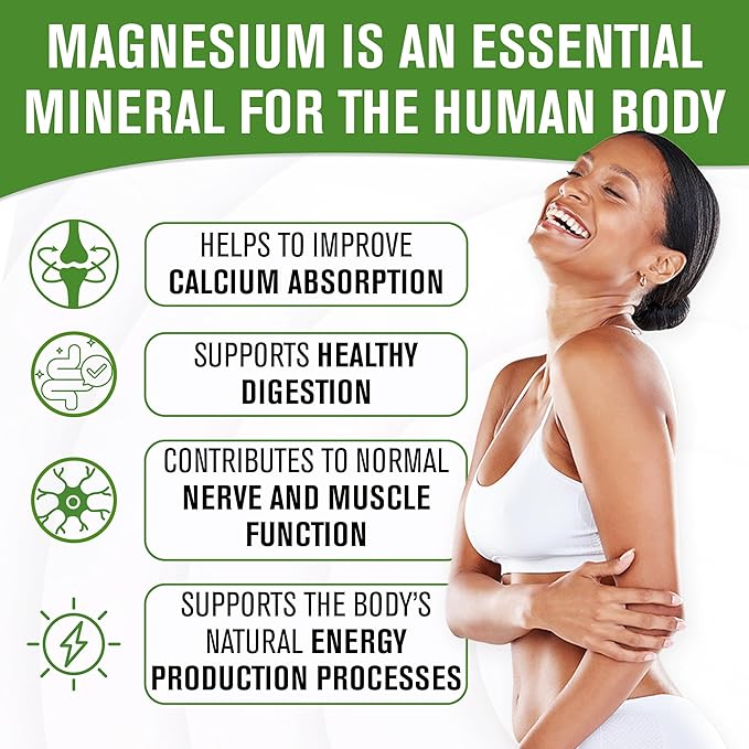 NaturalSlim Magicmag Pure Magnesium Citrate Powder Stress, Constipation, Muscle, Heart Health, and Sleep Support | Raspberry Lemon Magnesium Supplement - 8oz Drink Mix (2 Pack)