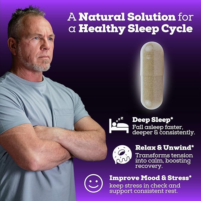 Black Forest Ashwagandha Magnesium Sleep Aid (6-in-1) - Magtein Magnesium L-Threonate, L-Theanine, Apigenin Supplement for Sleep 3 Enhanced with (Ashwagandha L theanine & Vitamin D)