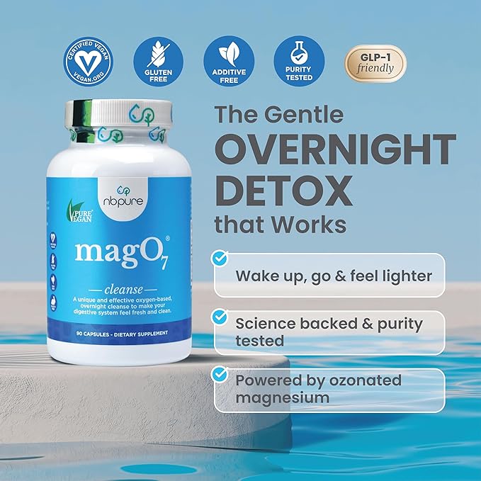 nbpure Mag O7 Oxygen Detox Cleanse Powder, 150 Gram