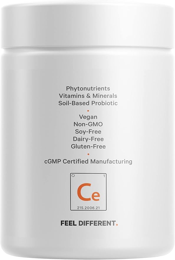 Codeage Clearhead Echinacea+ Supplement - Echinacea, Schisandra, Feverfew, Coptis, American Ginseng, Astragalus, Garlic, Probiotics, Vitamins C & D3, Zinc, Selenium - Clear Head Vitamin - 90 Capsules