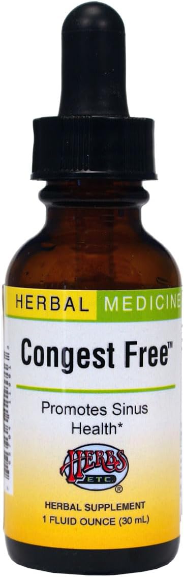 Herbs Etc. Congest Free™ 1 oz