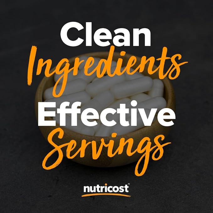 Nutricost Vitamin C with Zinc Capsules, 120 Servings - 1000mg, 45mg Zinc, Non-GMO, Gluten Free Vitamin C Supplement