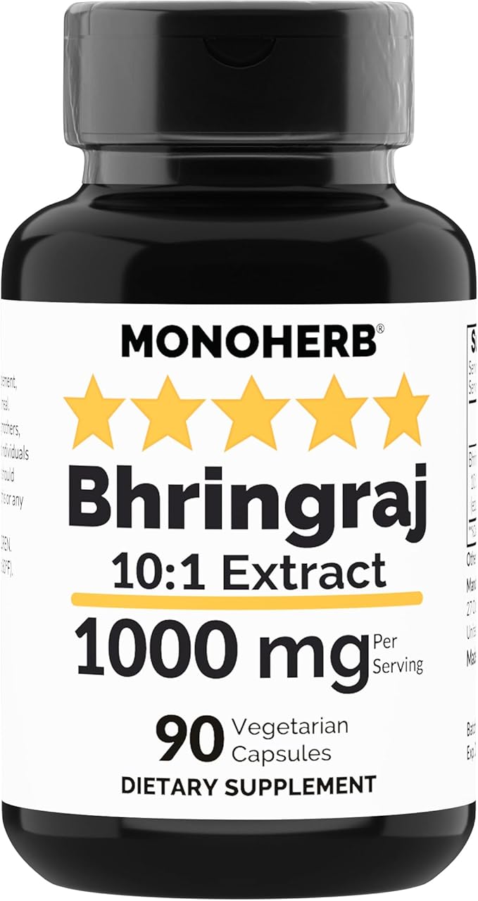 Bhringraj Extract 1000 mg - 90 Vegetarian Capsules