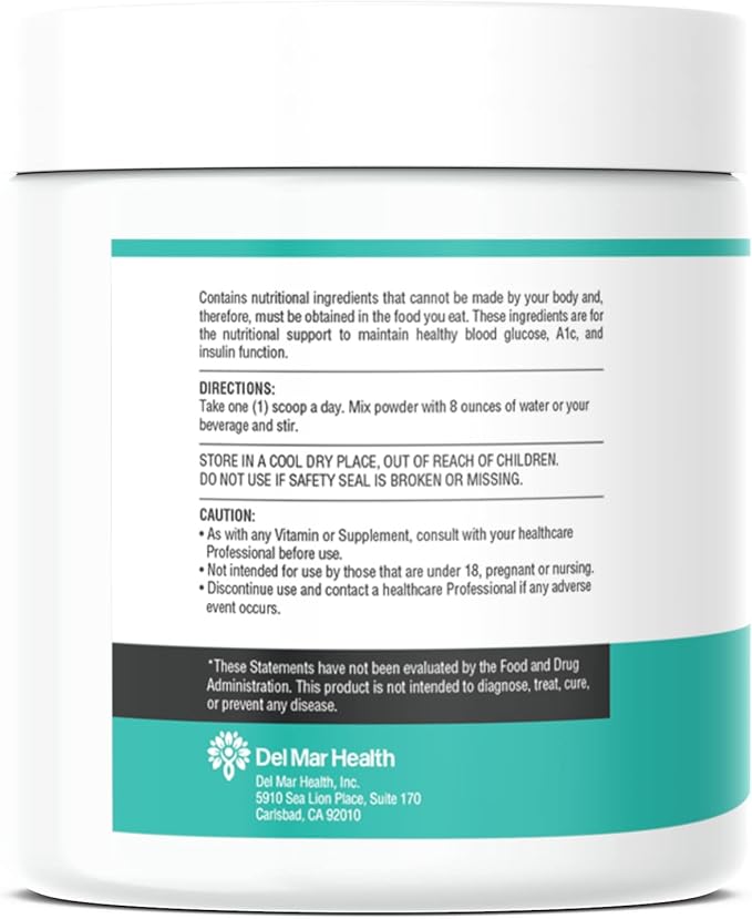 Max-LyZinC | L-Lysine 1100 mg + Zinc 6 mg + Vitamin C 100 mg - 3-in-1 Supplement for Maintaining Blood Sugar Already in The Healthy Range - One-Scoop-Per Day Powder