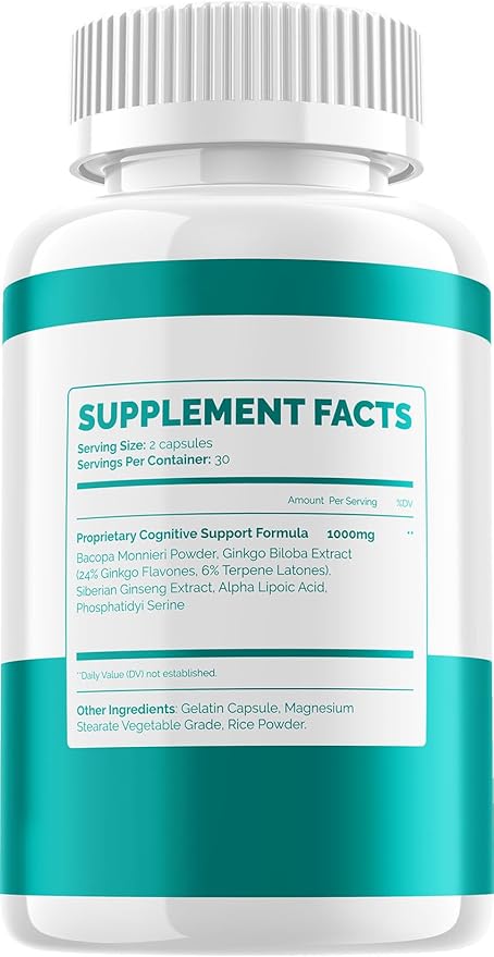 Neuro Max Pro Supplement Capsules – NeuroMax Pro Nootropics Pills, Function Support and Reviews, 60 Capsules