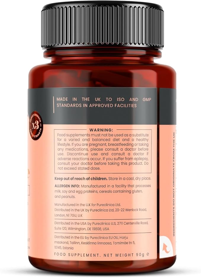 Ultra Pure Krill Oil 500mg x 240 Capsules (2 Bottles) - Sourced in The Unpolluted Waters of Antarctic Providing a Rich Supply of Astaxanthin, Omega 3, and Vitamin D
