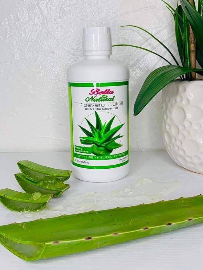 Bella All Natural Aloe Vera Juice (UnFlavored) 32 Oz