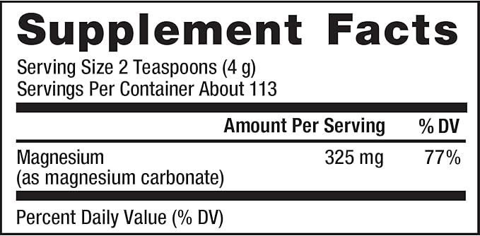 Natural Vitality Calm, Magnesium Citrate Supplement, Anti-Stress Drink Mix Powder, Gluten Free, Vegan, & Non-GMO, Orange, 16 oz