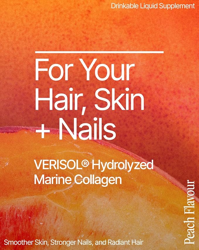 BeMe BeRadiant Liquid Collagen Peptide for Hair, Skin & Nails with 2X Faster Absorption – Clinically Tested – 2500mg Verisol® Hydrolyzed Collagen Supplements for Women with Biotin, CoQ10 & Vitamin C