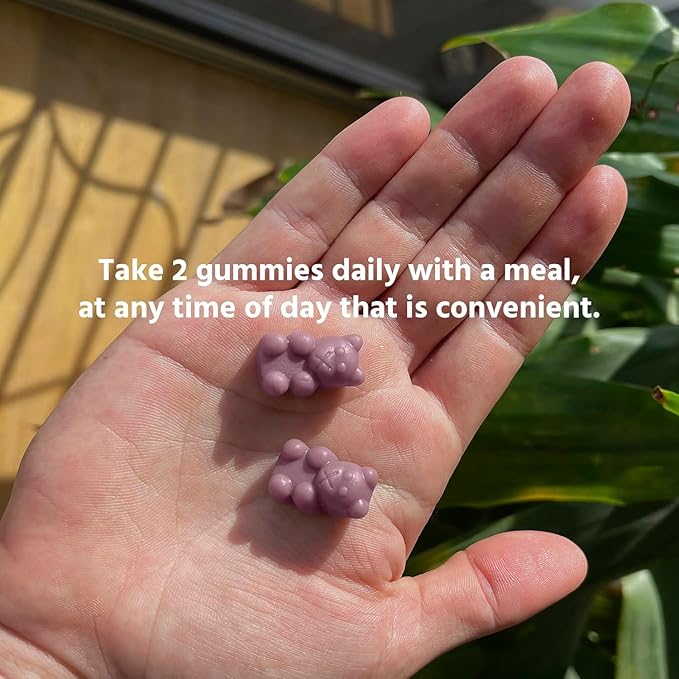 TruHeight Growth Gummies (Grape) Natural Growth & Development Supplement for Kids & Teens - Vitamin D, K, Calcium & Ashwaganda - Bone Strength Vitamins, Picky Eater Vitamin for Kids, Ages 5+ Pack of 2