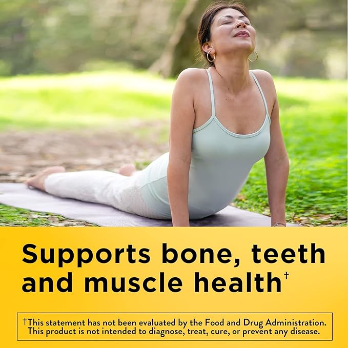 Nature Made Vitamin D3 1000 IU (25 mcg), Vitamin D Supplement for Bone, Teeth, Muscle and Immune Health Support, 300 Softgels, 300 Day Supply