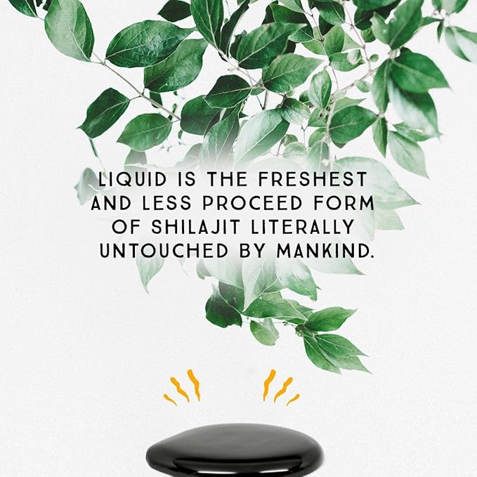 Pure Himalayan Shilajit ® Liquid Drops - The Purest Form of Shilajit, 99.9% Absorption for Immune Support, Energy Boost, Anti-Aging - Natural Trace Minerals & Fulvic Acid (50ml)