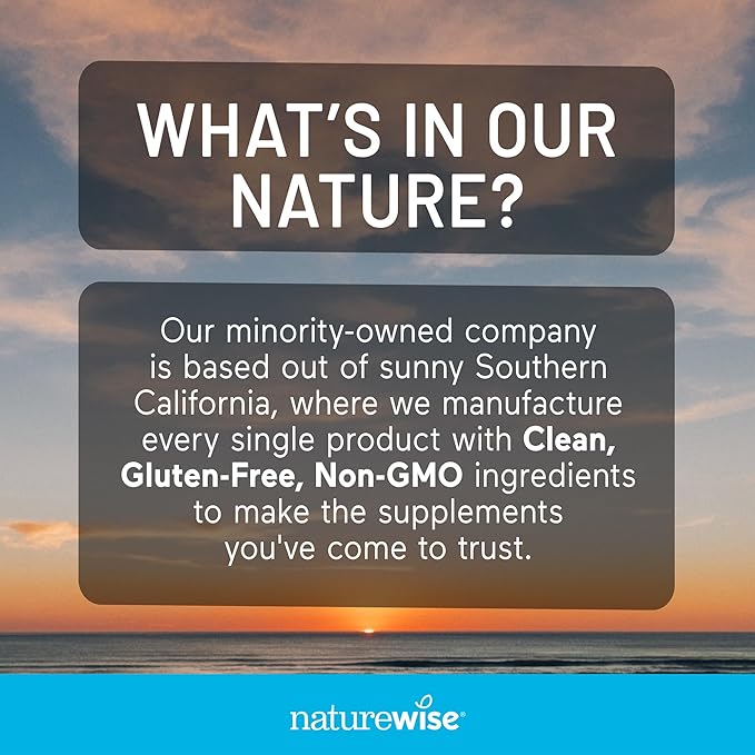 NatureWise Calcium Citrate 500mg Capsules - Supplement for Bone Health - Easy to Digest & Absorb - Vegan, Non-GMO, Gluten-Free - 90 Count[30-Day Supply]