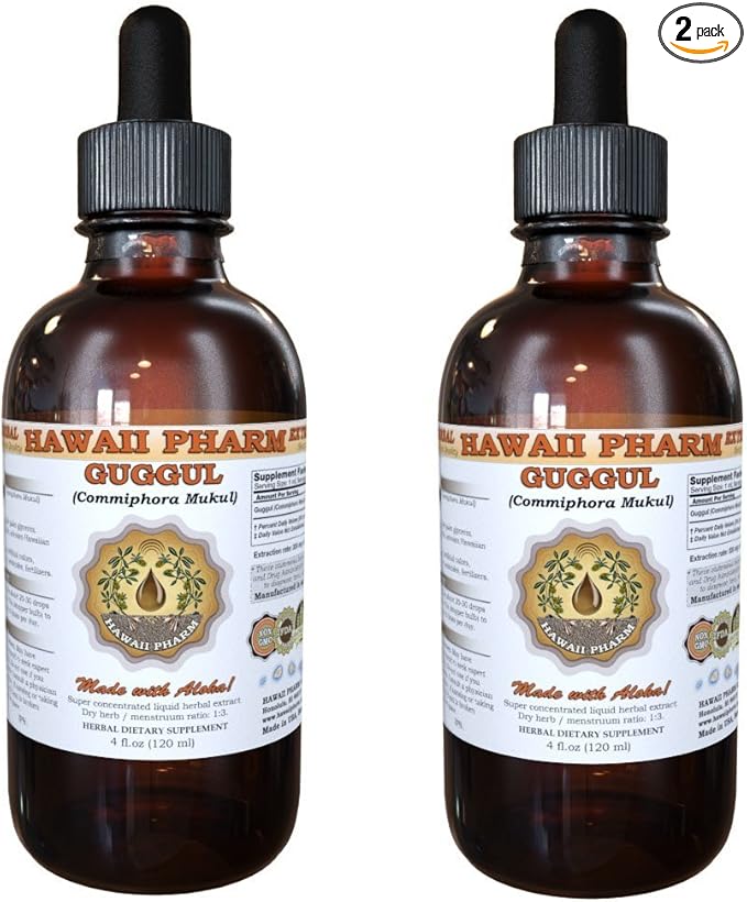 Guggul (Commiphora Mukul) Liquid Extract 2x2 oz