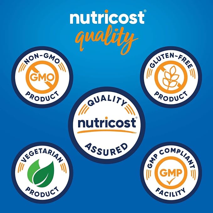 Nutricost Vitamin C with Zinc Capsules, 120 Servings - 1000mg, 45mg Zinc, Non-GMO, Gluten Free Vitamin C Supplement