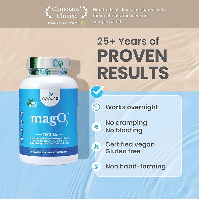 nbpure Mag O7 Oxygen Detox Cleanse Powder, 150 Gram