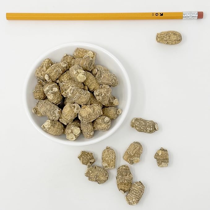 DOL Hand Selected Cultivated Wisconsin American Ginseng Pearl Ginseng 花旗参/西洋参 精选珍珠参 - in Box Small 4oz/Box*4