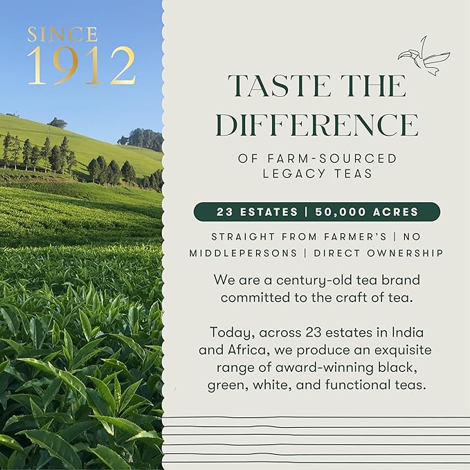 Luxmi Estates - Astounding Ashwagandha - Organic Ashwagandha Tea - Loose Leaf - 100g (50 Cups) | With Ashwagandha, Turmeric, Ginger, Lemongrass & More | Perfect Stress Relief Tea