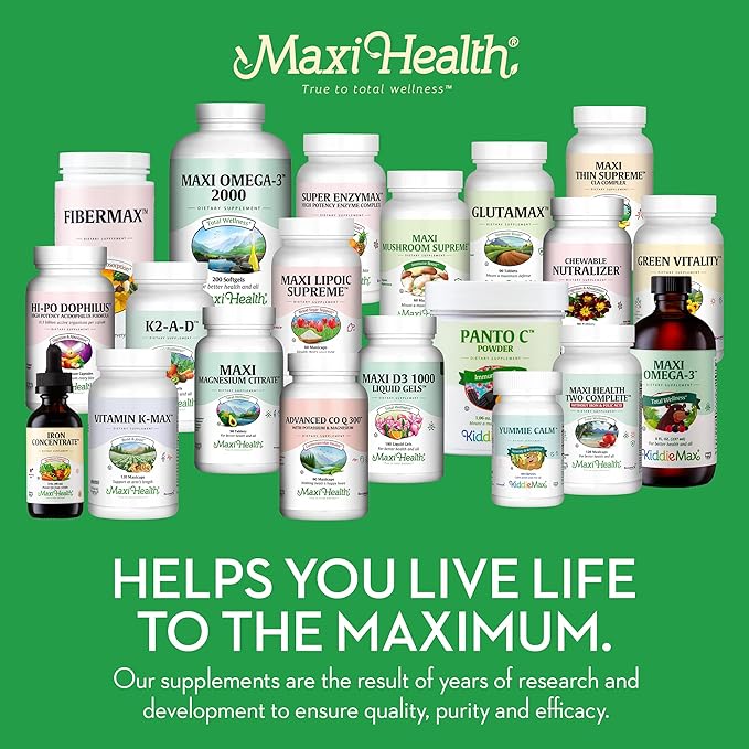 Maxi Health Kosher Vitamin D3 2000IU, Highly Absorbable Vitamin D Supplements for Healthy Immune Response, Calcium Absorption, Teeth & Bone Health - Vit D3 Vitamin 2000 IU - 180 Liquid Gels