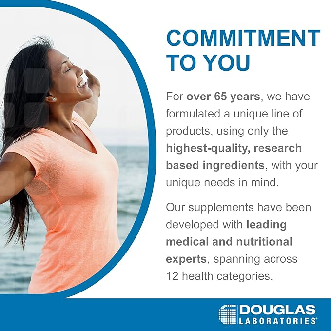 Douglas Laboratories Nutri E-400 Forte | Vitamin E Antioxidant Support for Oxygenation, Liver, and Immune Function | 60 Capsules