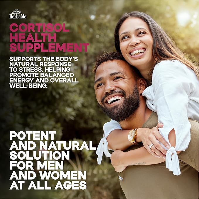 Cortisol Manager Supplement and Balance Mood with Ashwagandha & L-Tyrosine, 120 Capsules, Helps Maintain Healthy Energy Levels and Stress Relief, Fatigue Reducer Pills
